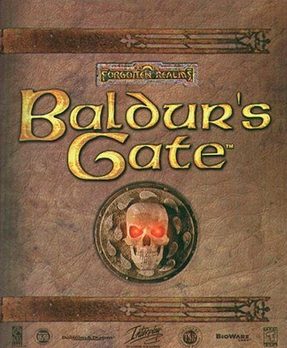 Baldur's Gate box art